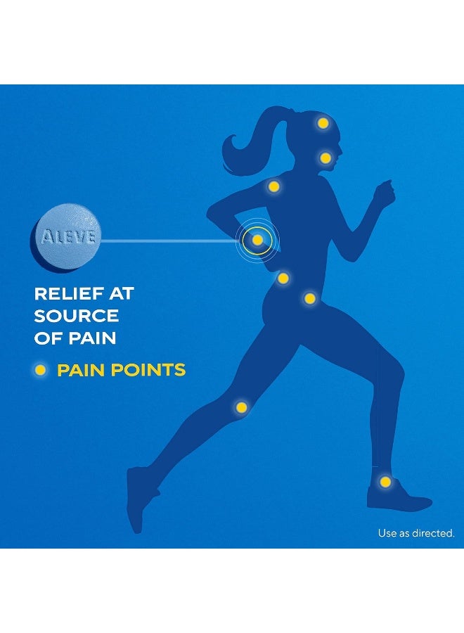 Aleve Pain Relief Naproxen Sodium Tablets, 270 Count - Image 3